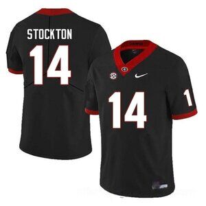 Mens Youths Kids Womens Gunner Stockton Black Vapor Stitched Jersey